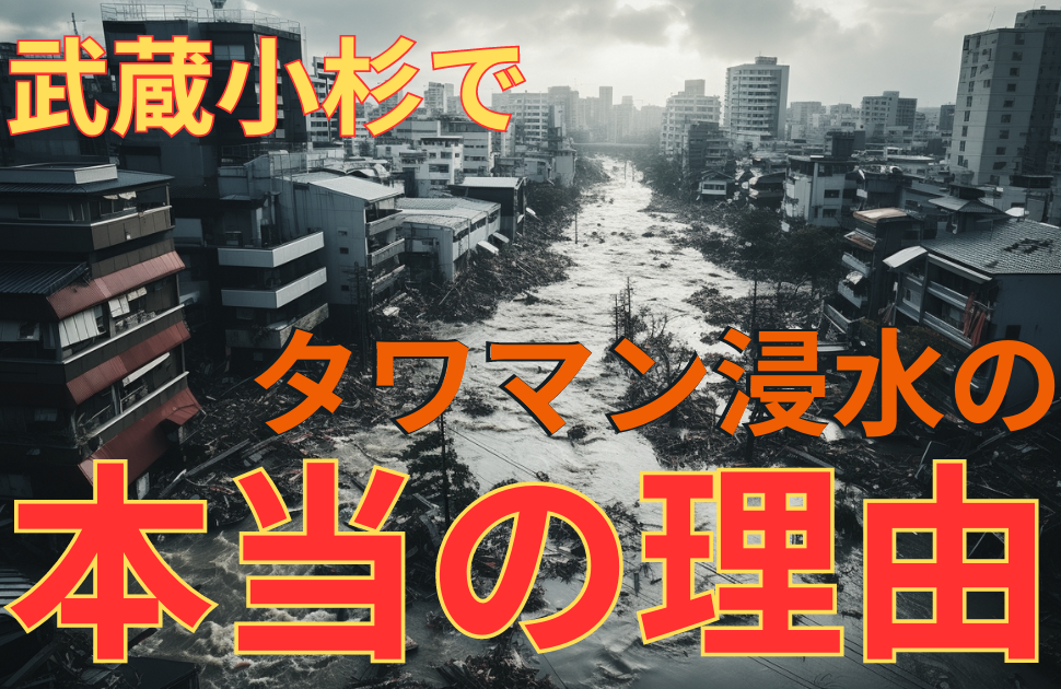 武蔵小杉でタワーマンションが浸水した本当の理由